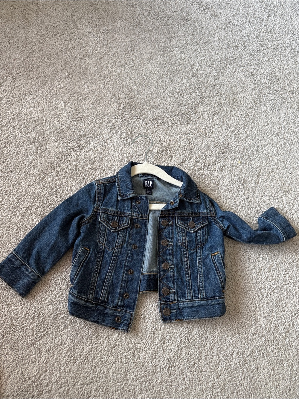 GAP Kids Dark Blue Denim Jacket